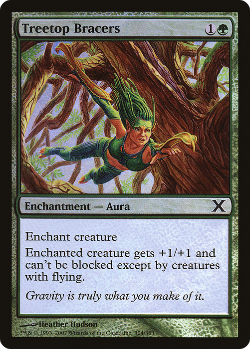 Treetop Bracers (10E-304★) - common - Foil