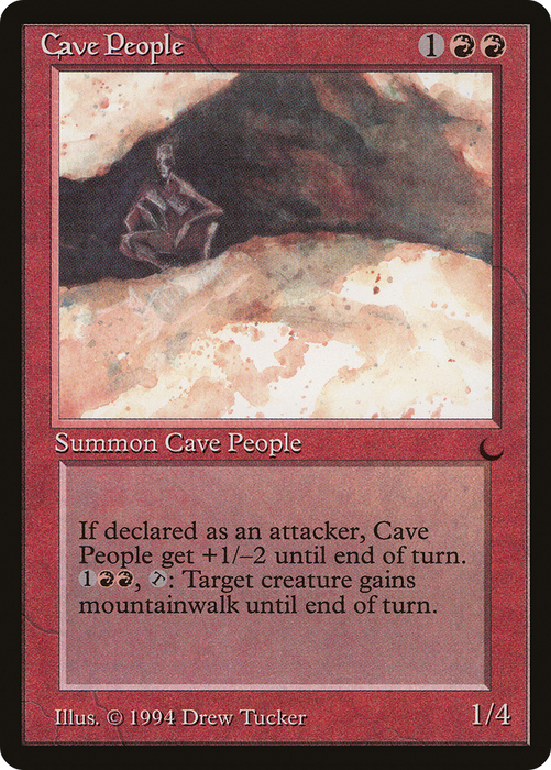 Cave People (DRK-060) - uncommon