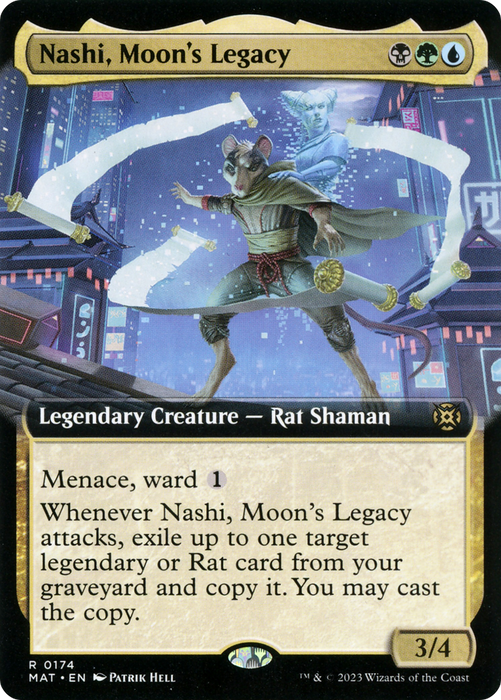 Nashi, Moon's Legacy (MAT-174) - rare: (Extended Art) - Foil