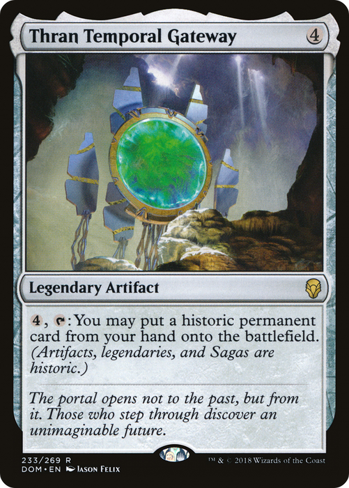 Thran Temporal Gateway (DOM-233) - rare - Foil