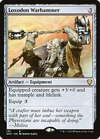 Loxodon Warhammer (ONC-135) - rare