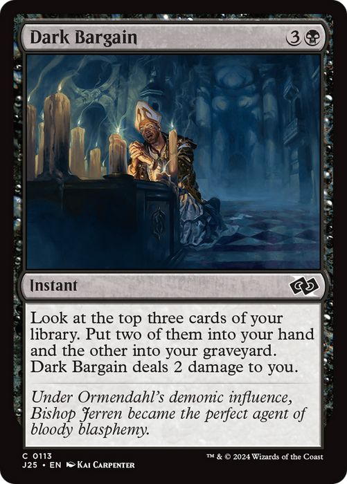 Dark Bargain (J25-113) - common