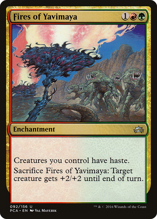 Fires of Yavimaya (PCA-092) - uncommon