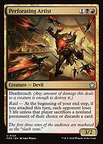 Perforating Artist (FDN-124) - uncommon - Foil