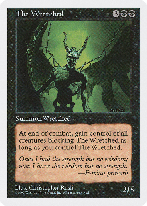 The Wretched (5ED-197) - rare