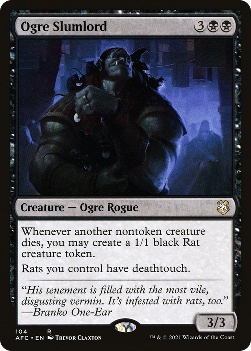 Ogre Slumlord (AFC-104) - rare