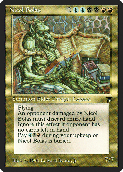 Nicol Bolas (LEG-246) - rare