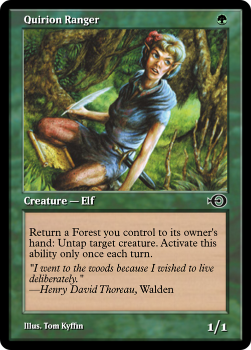 Quirion Ranger (PRM-36012) - common - Foil