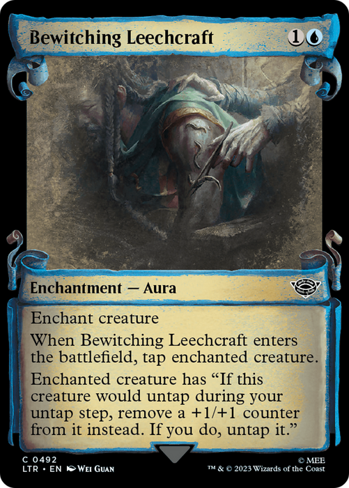 Bewitching Leechcraft (LTR-492) - common: (Showcase) - Foil