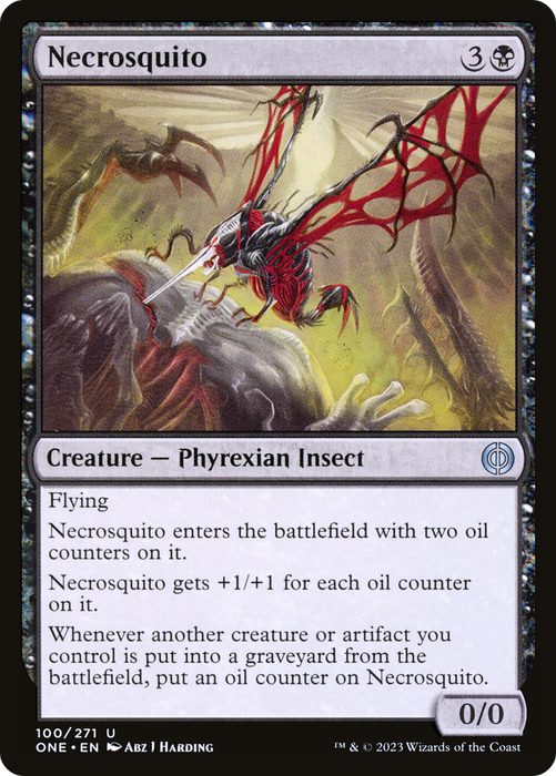 Necrosquito (ONE-100) - uncommon - Foil