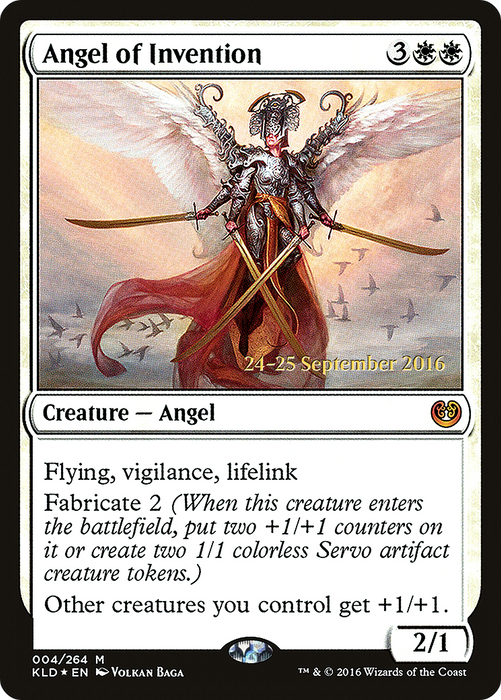 Angel of Invention (PRE-04S) - mythic - Foil