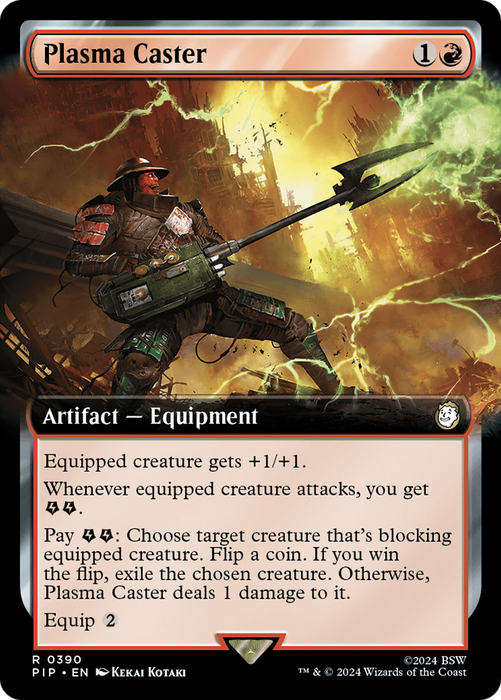 Plasma Caster (PIP-390) - rare: (Extended Art)