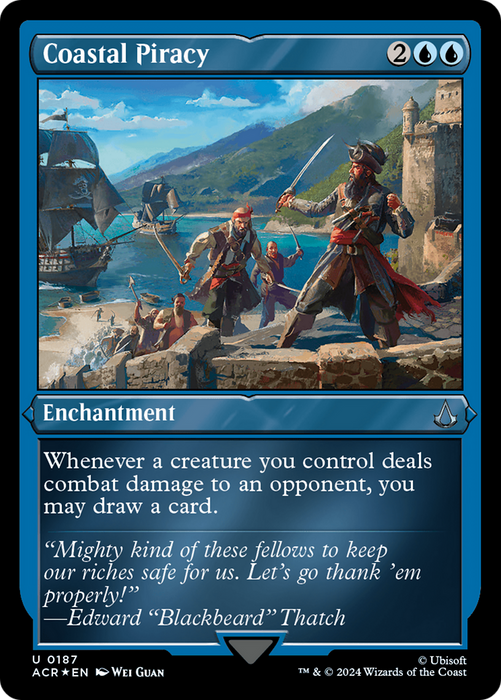Coastal Piracy (ACR-187) - uncommon - Etched Foil