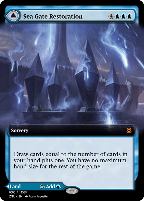 Sea Gate Restoration // Sea Gate, Reborn (PRM-83862) - mythic - Foil