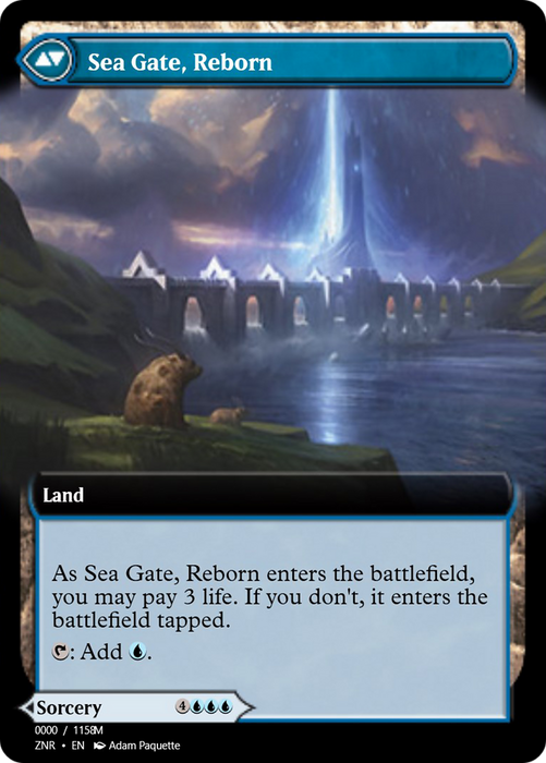 Sea Gate Restoration // Sea Gate, Reborn (PRM-83862) - mythic