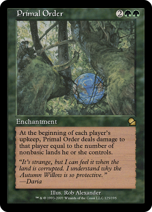 Primal Order (ME1-125) - rare