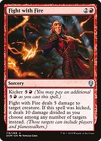 Fight with Fire (DOM-119) - uncommon - Foil