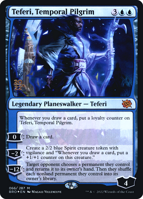 Teferi, Temporal Pilgrim (PRE-66S) - mythic - Foil