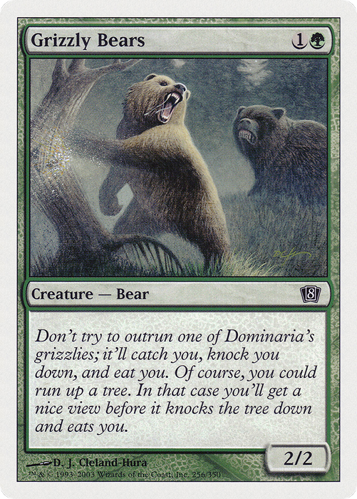 Grizzly Bears (8ED-256) - common