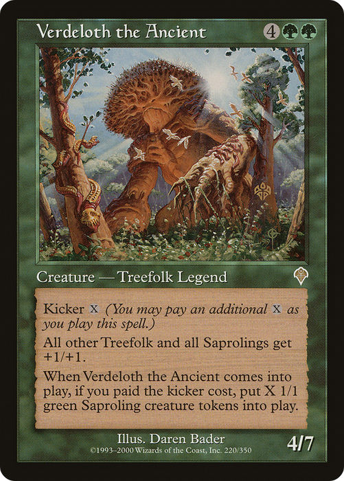 Verdeloth the Ancient (INV-220) - rare - Foil