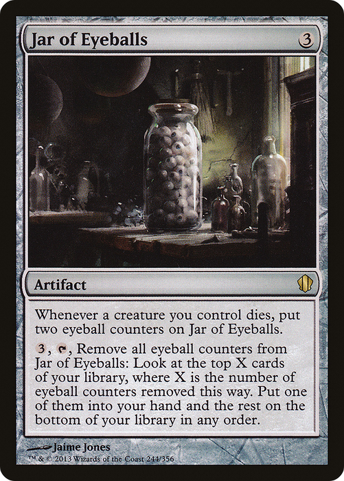Jar of Eyeballs (C13-244) - rare