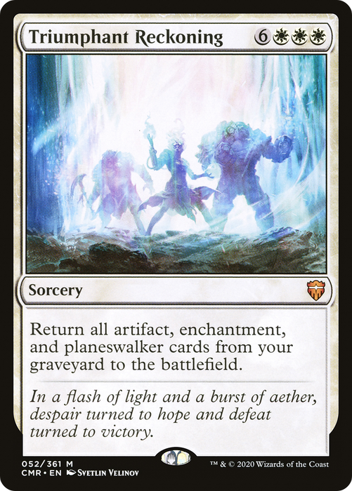 Triumphant Reckoning (CMR-052) - mythic
