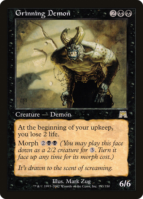 Grinning Demon (ONS-153) - rare - Foil