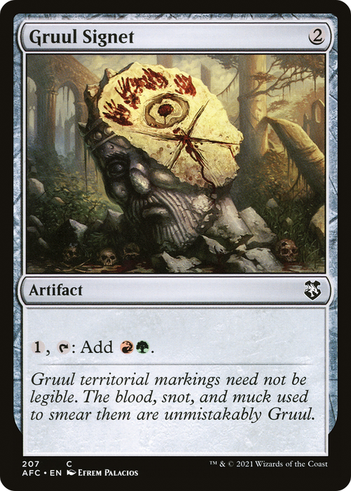 Gruul Signet (AFC-207) - common