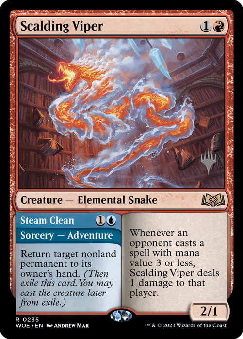Scalding Viper // Steam Clean (PPWOE-235P) - rare