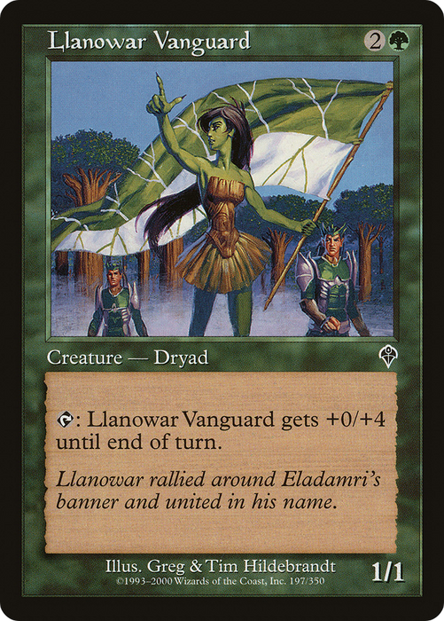 Llanowar Vanguard (INV-197) - common