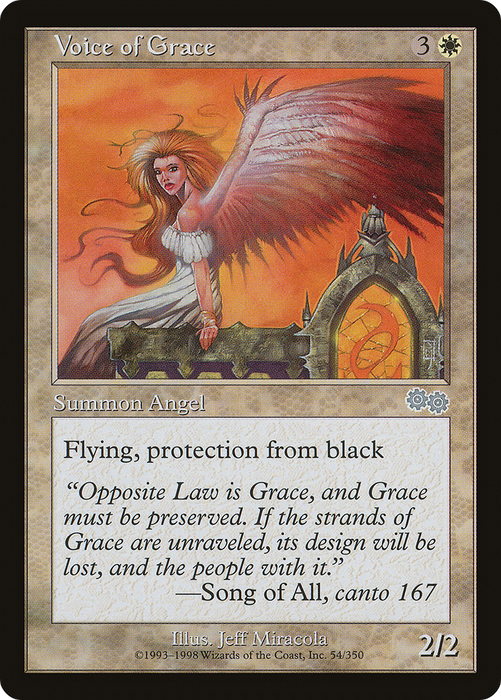Voice of Grace (USG-054) - uncommon