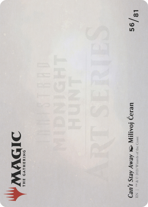 Can't Stay Away // Can't Stay Away (AMID-056) - common (Borderless)