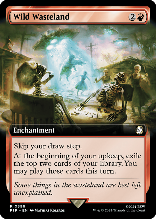 Wild Wasteland (PIP-396) - rare: (Extended Art) - Foil