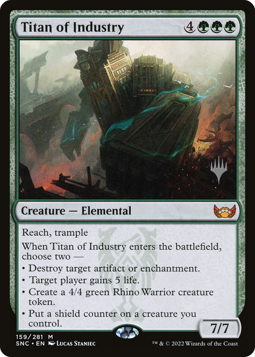 Titan of Industry (PPSNC-159P) - mythic - Foil