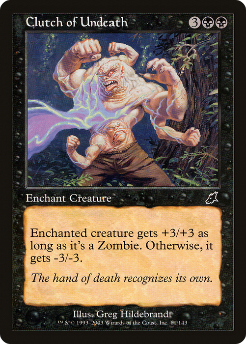 Clutch of Undeath (SCG-061) - common - Foil