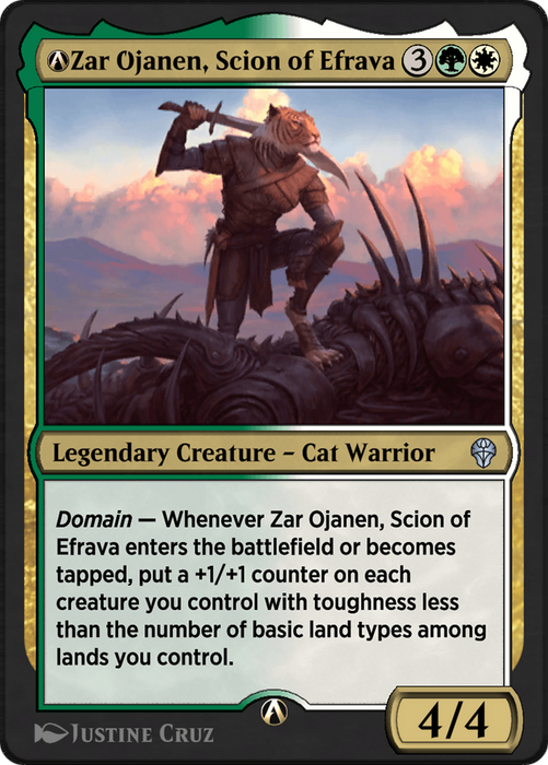 A-Zar Ojanen, Scion of Efrava (DMU-A-227) - uncommon