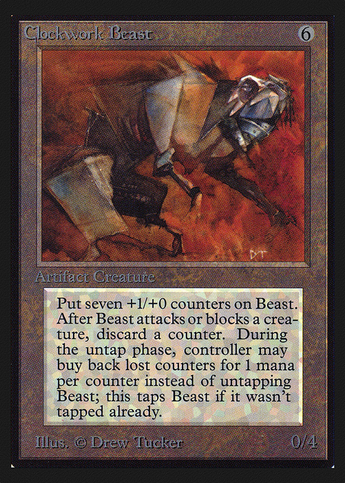 Clockwork Beast (IED-237) - rare