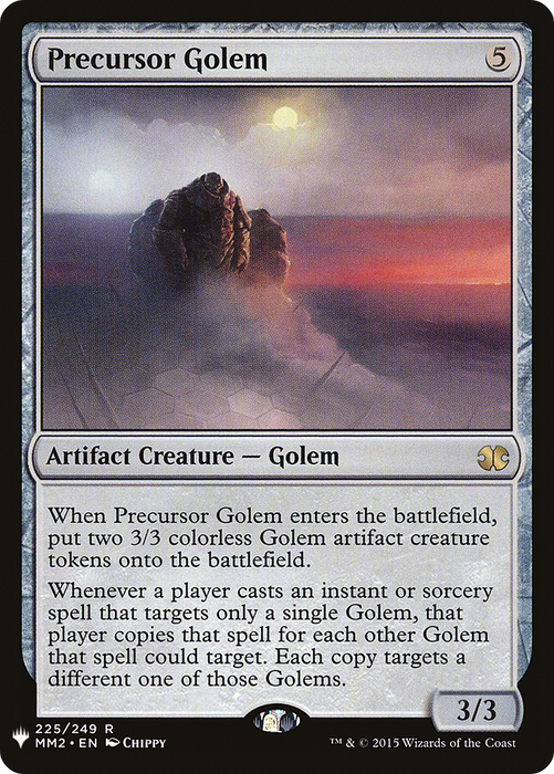 Precursor Golem (LIST-MM2-225) - rare