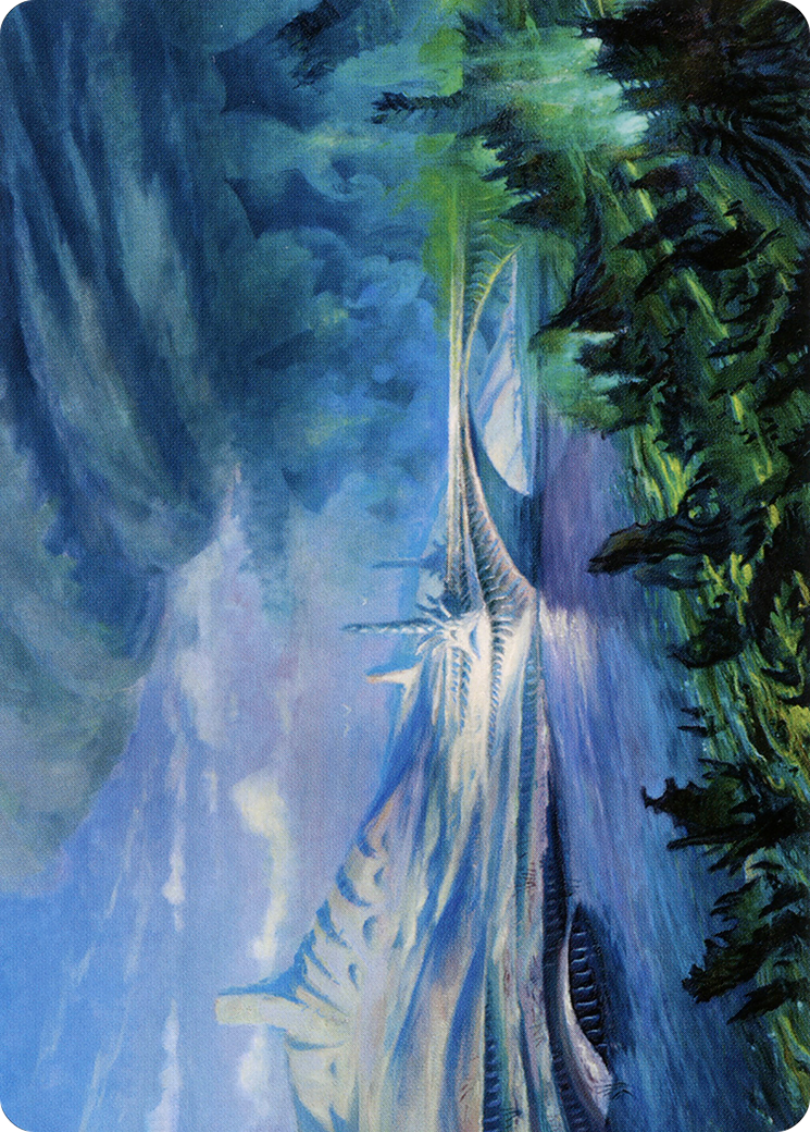 Goldmire Bridge // Goldmire Bridge (AMH2-074) - common (Borderless)