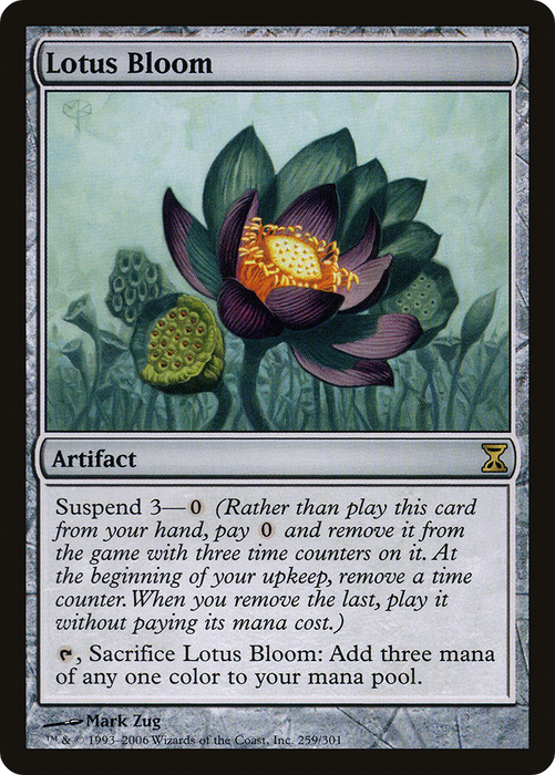 Lotus Bloom (TSP-259) - rare - Foil