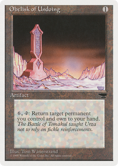 Obelisk of Undoing (CHR-104) - rare
