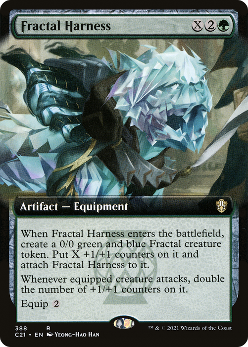 Fractal Harness (C21-388) - rare: (Extended Art)