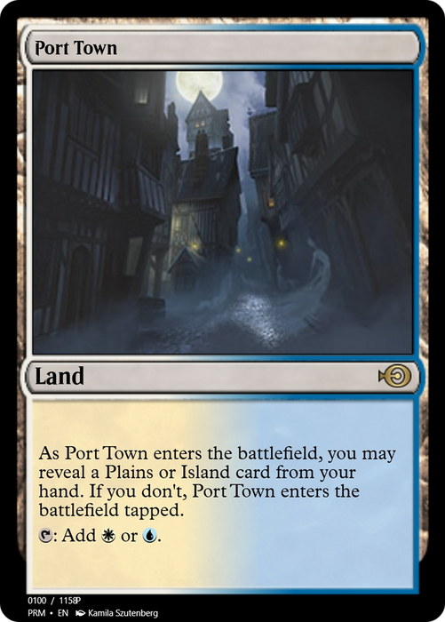 Port Town (PRM-88400) - rare - Foil