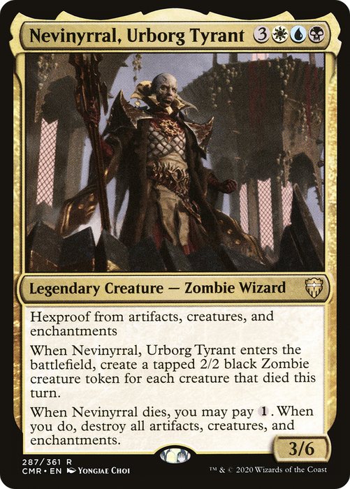 Nevinyrral, Urborg Tyrant (CMR-287) - rare - Foil