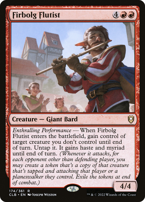 Firbolg Flutist (CLB-174) - rare - Foil