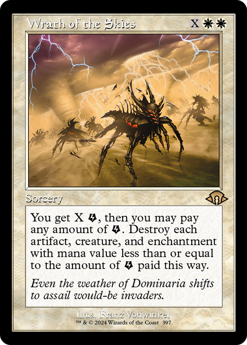 Wrath of the Skies (MH3-397) - rare - Foil