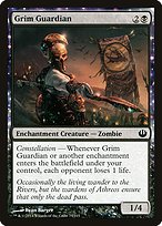 Grim Guardian (JOU-073) - common: (enchantment)