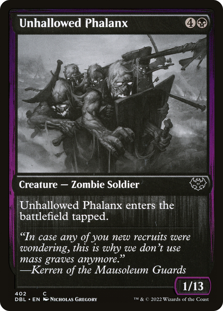 Unhallowed Phalanx (DBL-402) - common - Foil