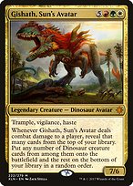 Gishath, Sun's Avatar (XLN-222) - mythic