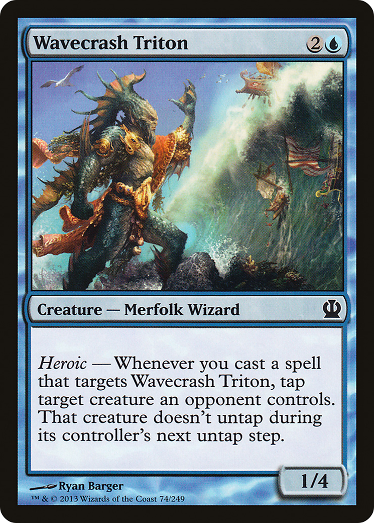 Wavecrash Triton (THS-074) - common - Foil